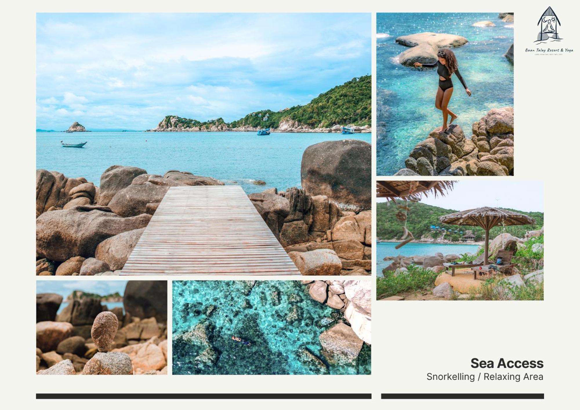 Baan Talay Resort & Yoga Тао Екстер'єр фото
